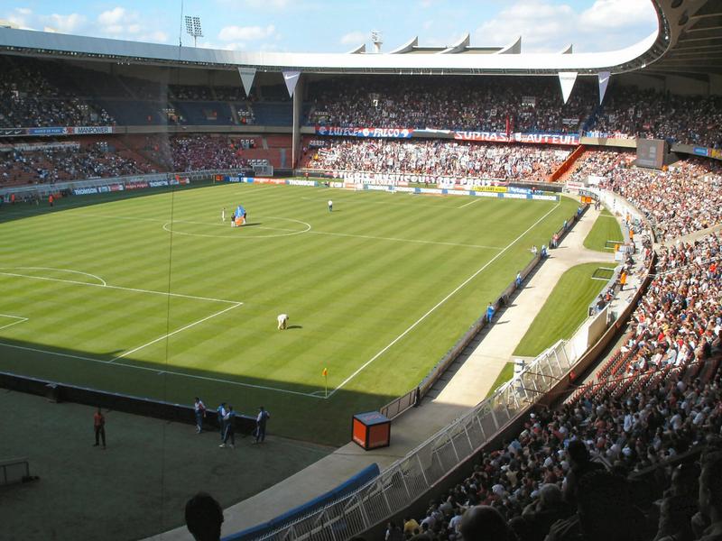 The stadium of Paris Saint Germain Football Club