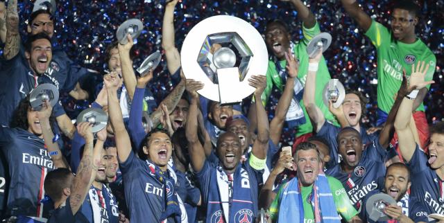 Paris Saint-Germain wins French Ligue 1 !